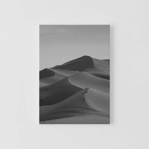 Canvas | Grey Morocco Sahara Vertical